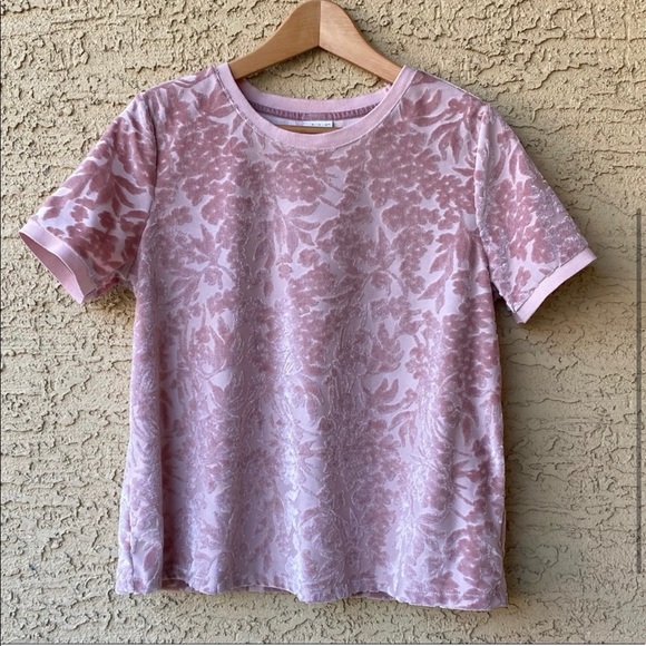 2/$10 A New Day | Pink Velour Top - Picture 2 of 4